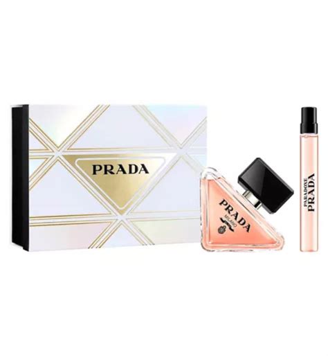 prada fragrance boots|Prada paradoxe gift set boots.